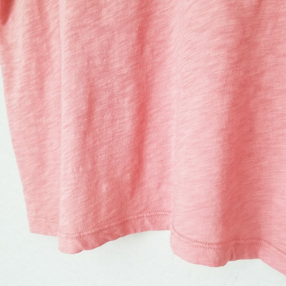 Anthropologie Sundry Tee T Shirt 100% Pima Cotton Let Love Win Embroidery Top M - Picture 10 of 14